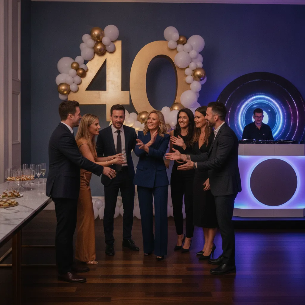 DJ anniversaire 40 ans Lyon